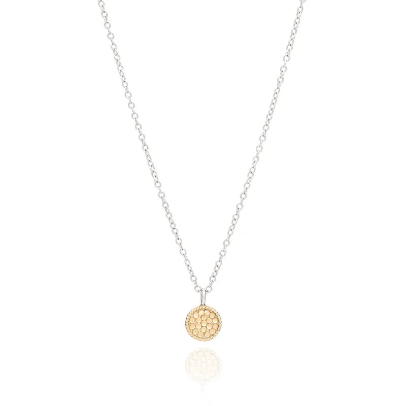 Classic Mini Circle Necklace - Reversible - AS IS - FINAL SALE sold by Anna Beck