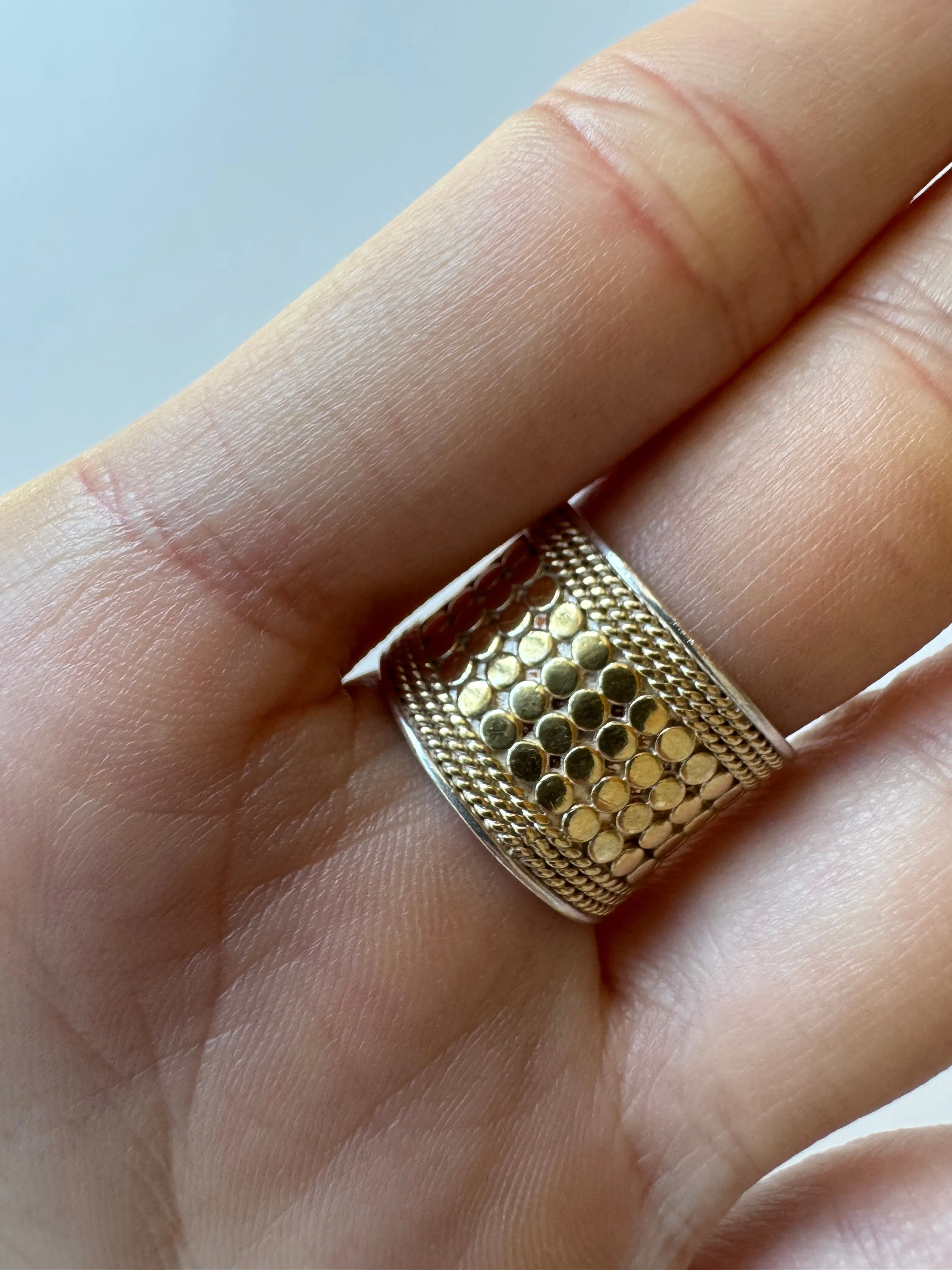 Classic Band Ring - Gold - AS IS - FINAL SALE sold by Anna Beck product image thumbnail 3