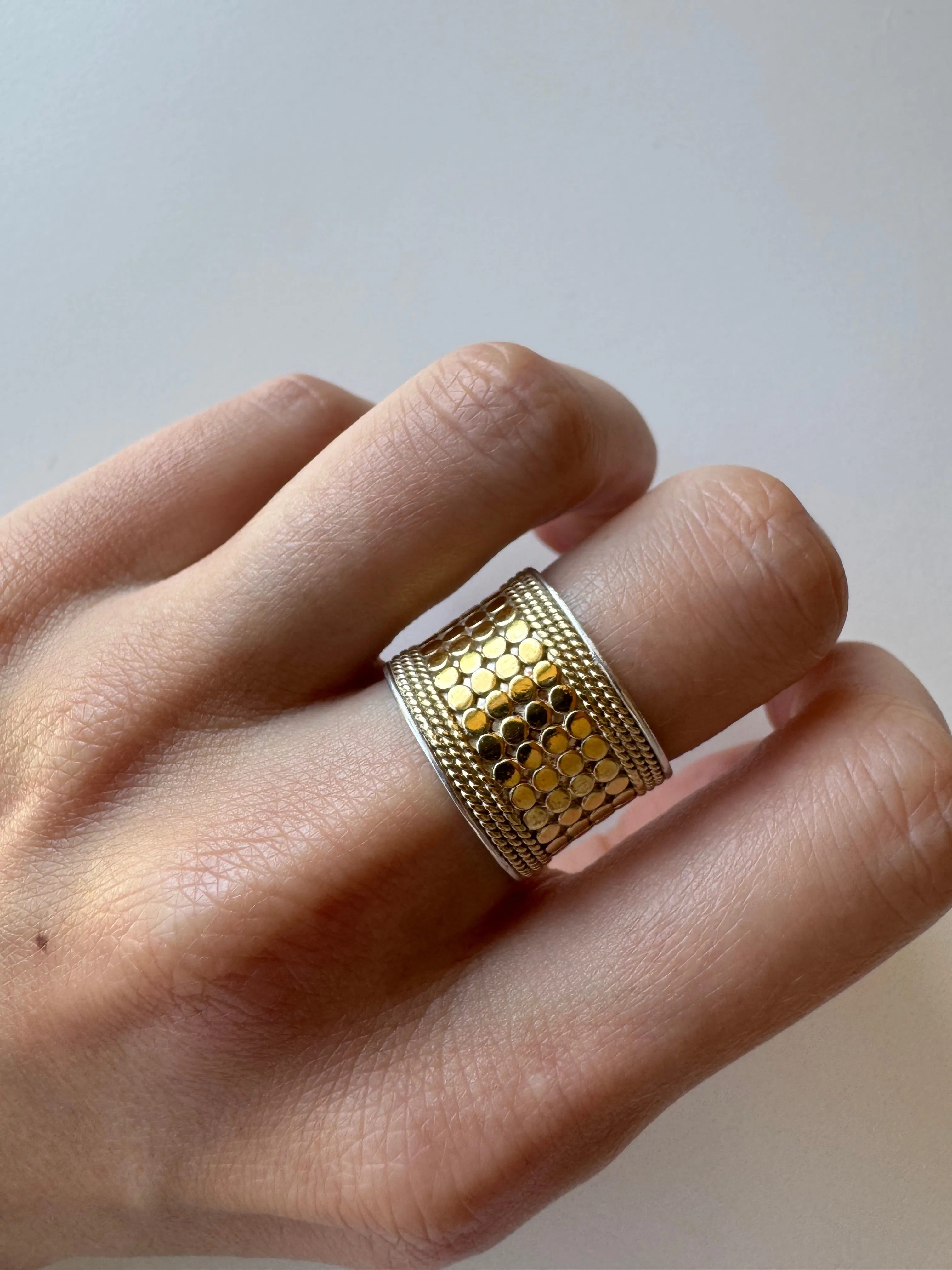 Classic Band Ring - Gold - AS IS - FINAL SALE sold by Anna Beck product image thumbnail 2