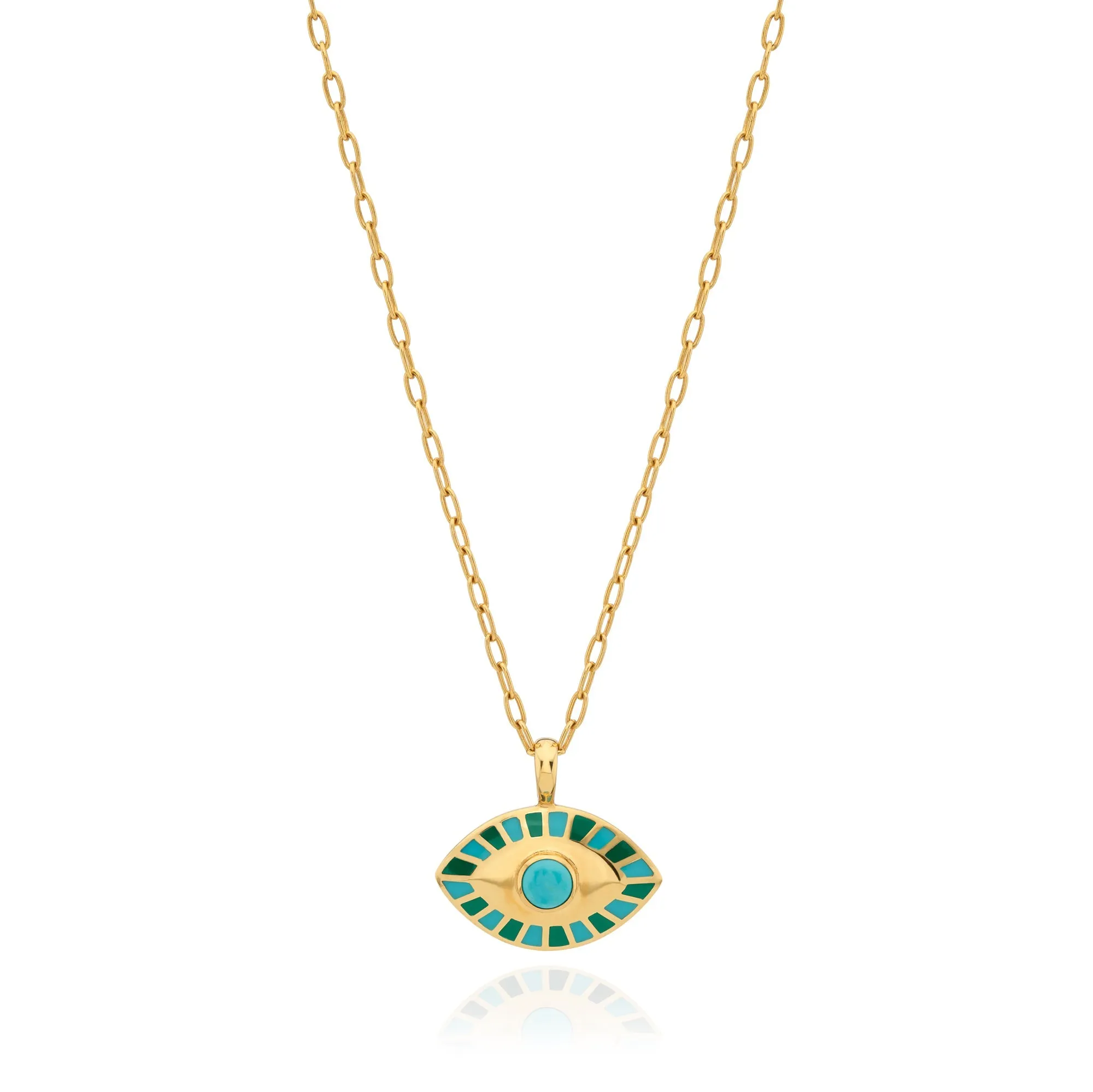 Third Eye Necklace - Turquoise sold by Anna Beck