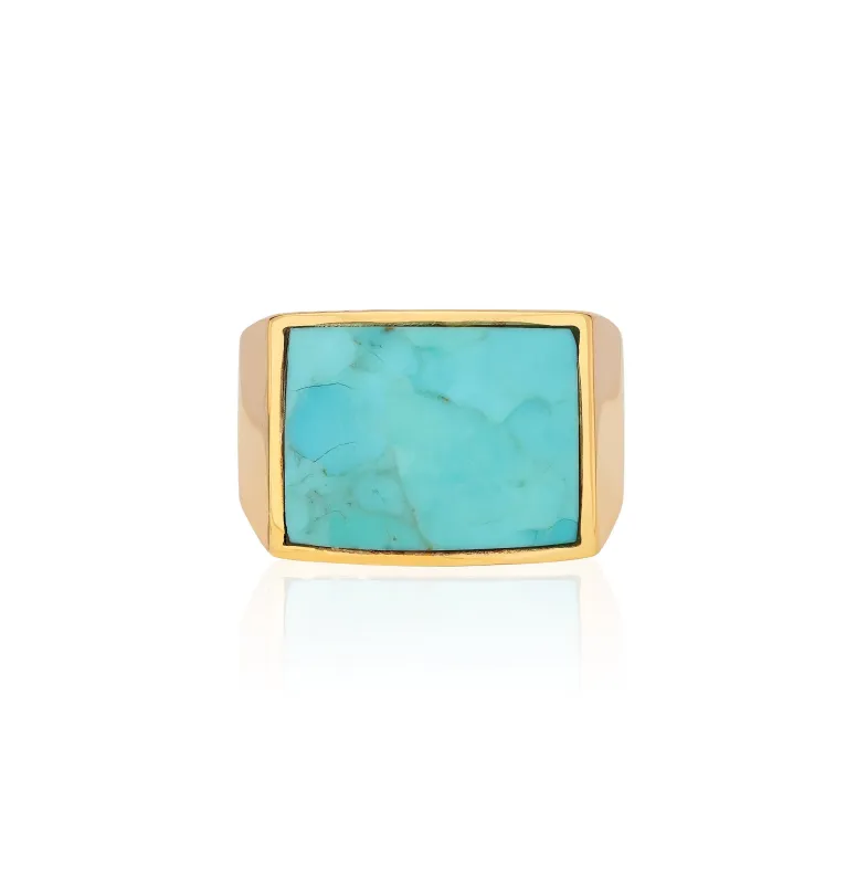 Turquoise Signet Ring sold by Anna Beck