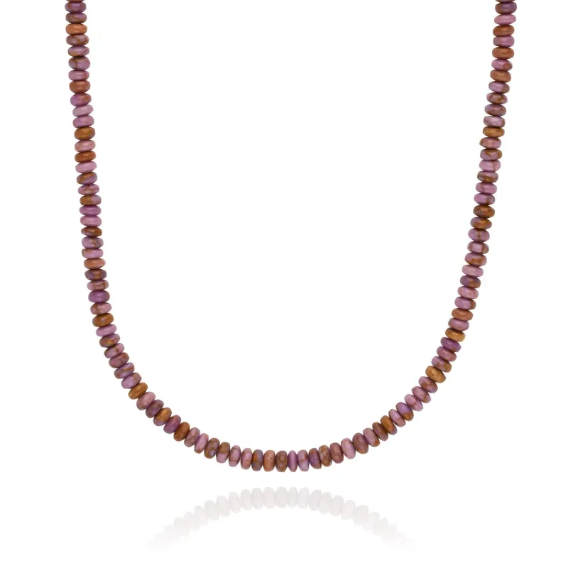 Phosphosiderite Beaded Necklace sold by Anna Beck