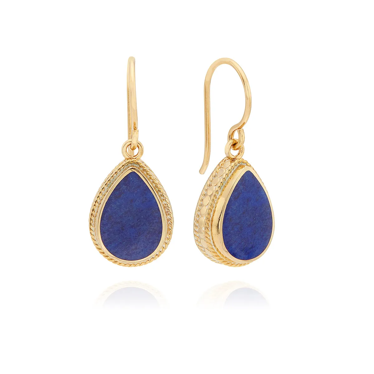 Lapis Teardrop Earrings sold by Anna Beck