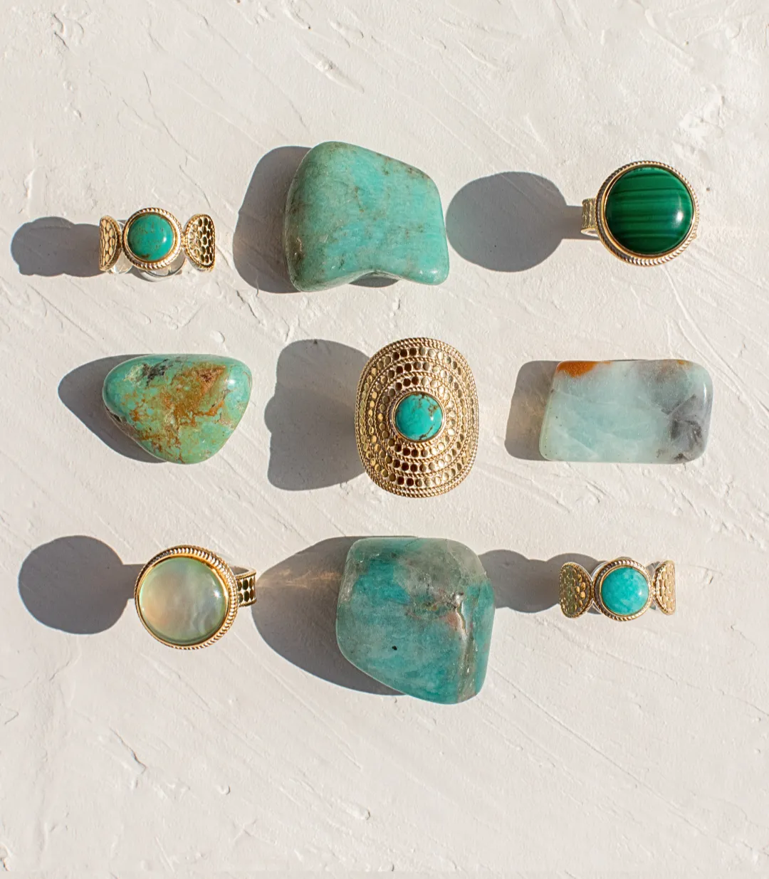 Malachite Circle Ring sold by Anna Beck product image thumbnail 5