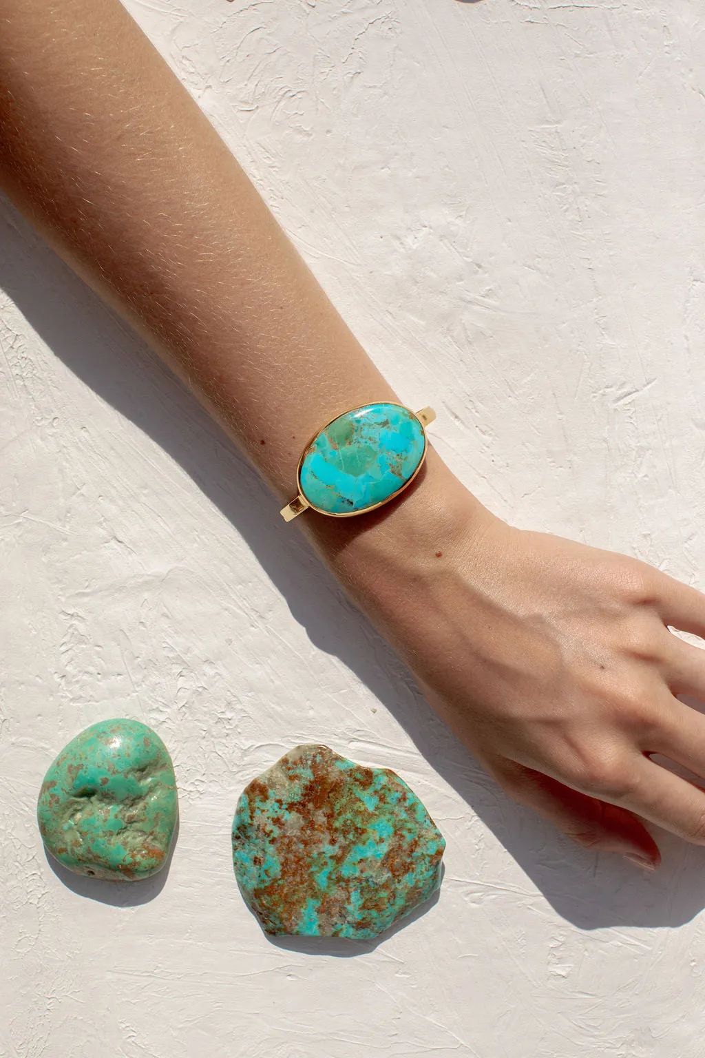 Large Turquoise Cuff sold by Anna Beck product image thumbnail 2