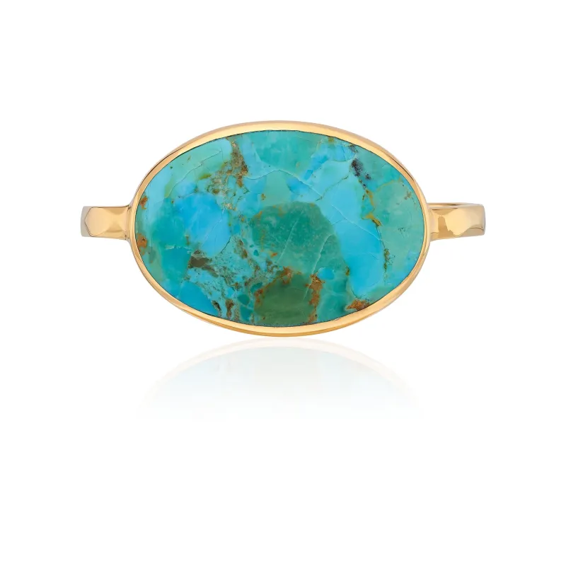 Large Turquoise Cuff sold by Anna Beck