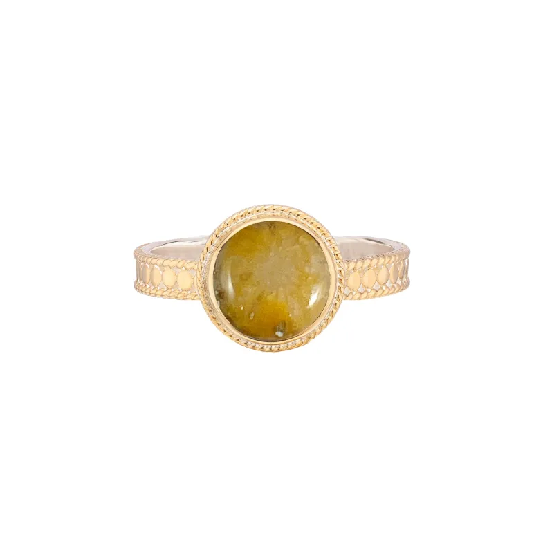Fossil Coral Small Cocktail Ring sold by Anna Beck