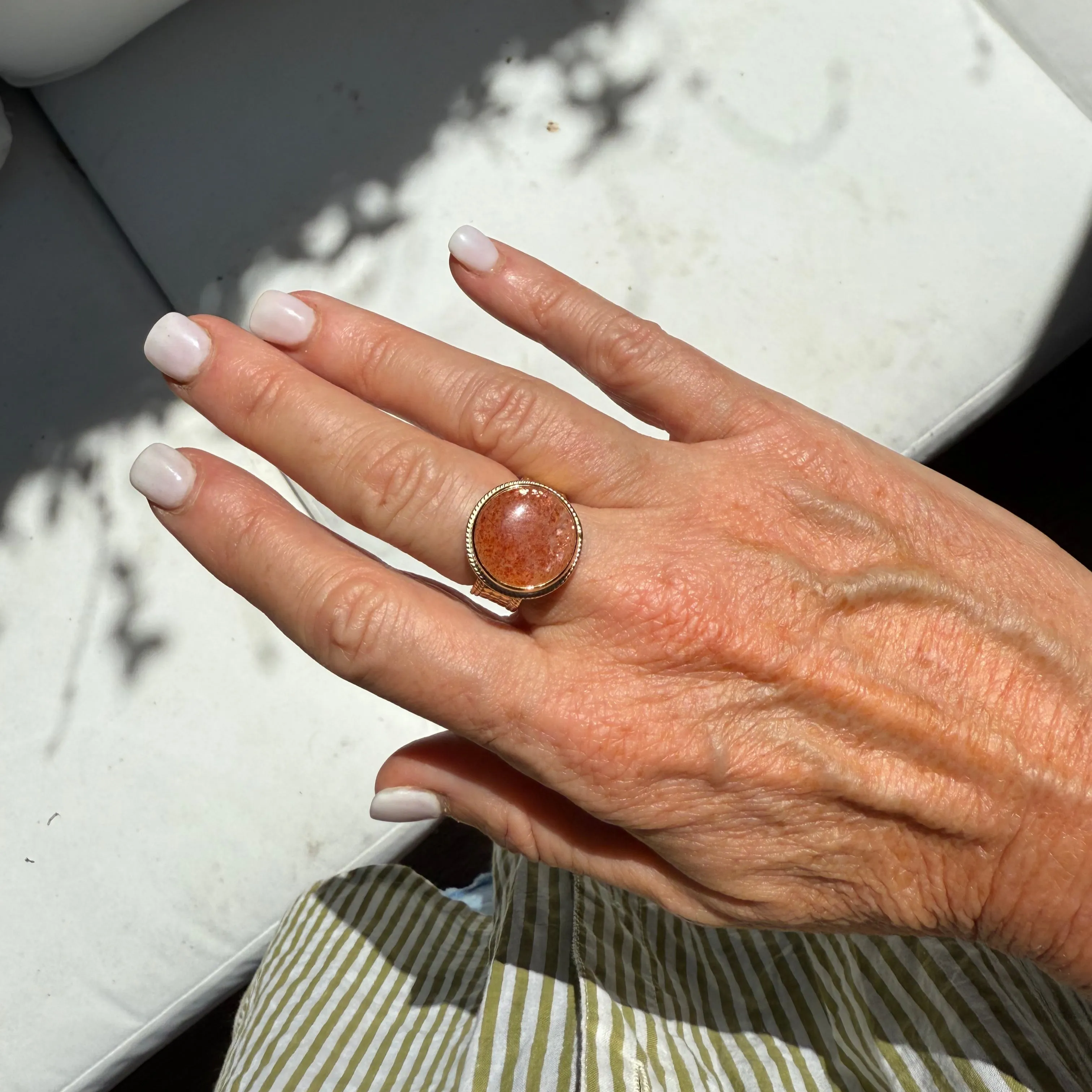 Sunstone Cocktail Ring sold by Anna Beck product image thumbnail 2