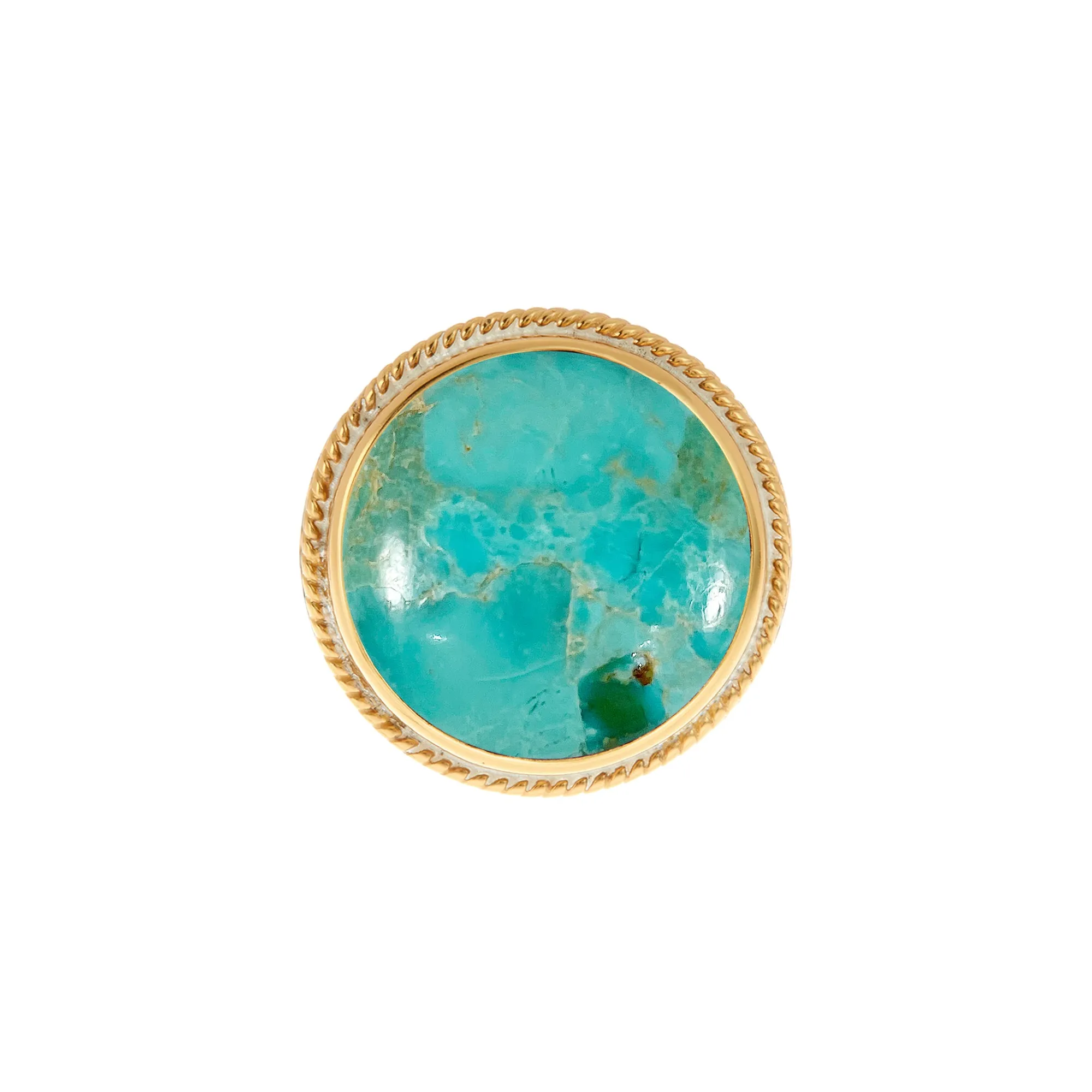 Turquoise Large Cocktail Ring sold by Anna Beck