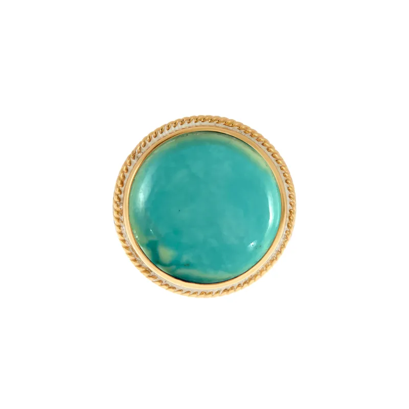 Turquoise Medium Cocktail Ring sold by Anna Beck