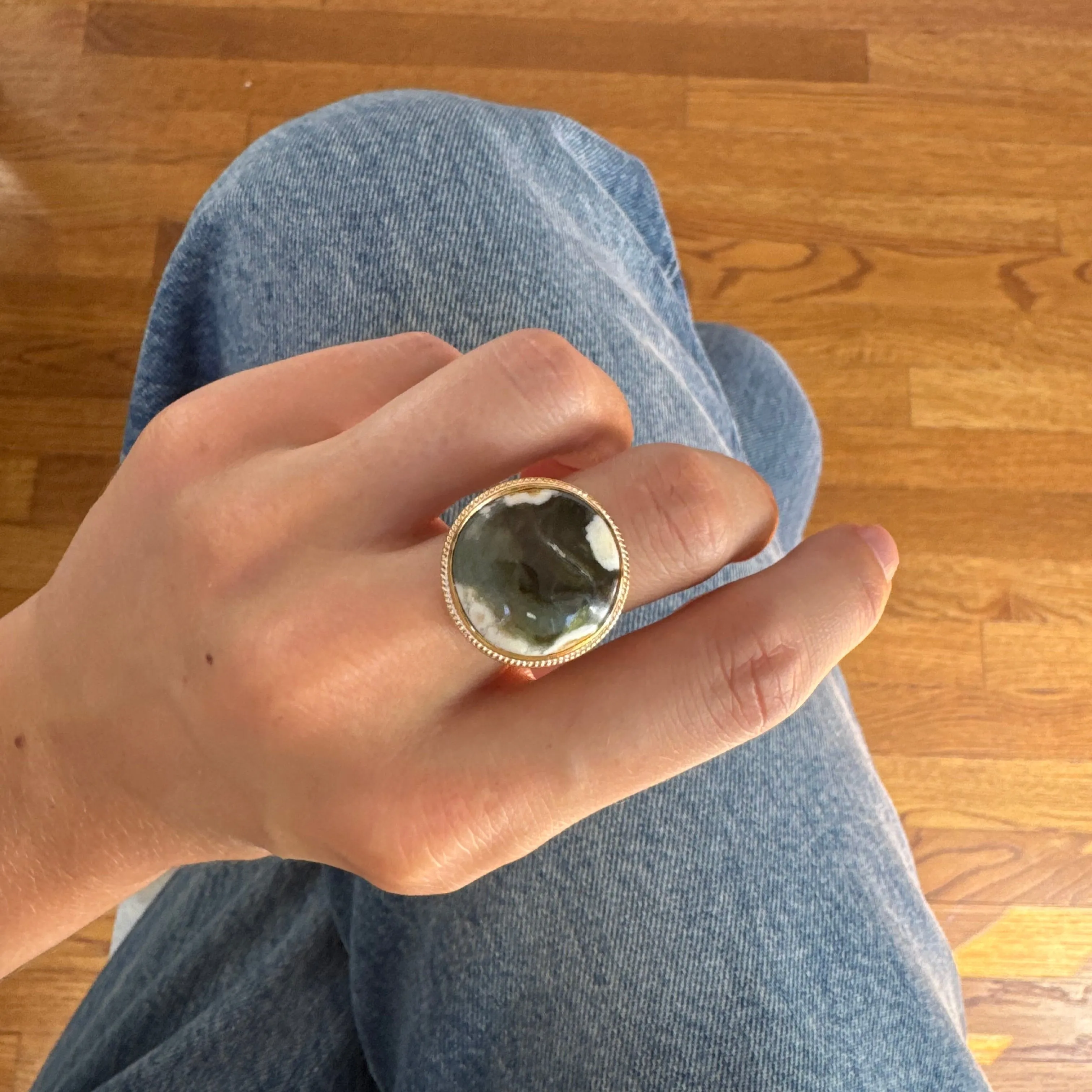 Ocean Jasper Cocktail Ring sold by Anna Beck product image thumbnail 2