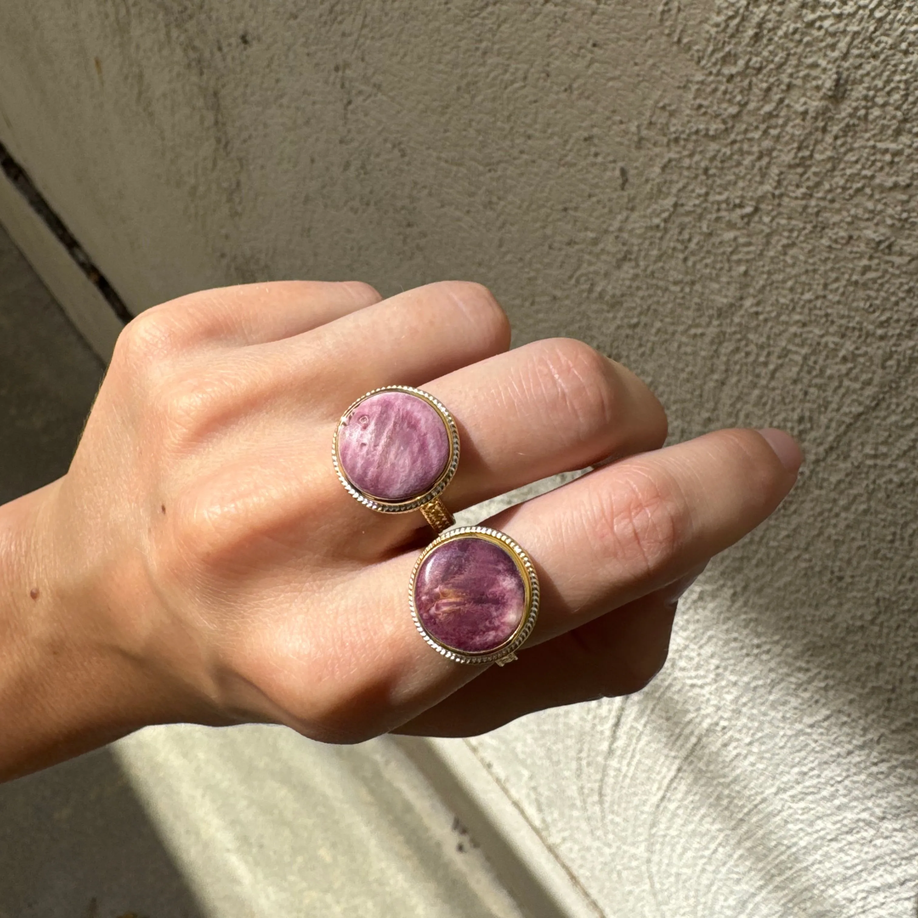 Sugilite Medium Round Ring sold by Anna Beck product image thumbnail 3