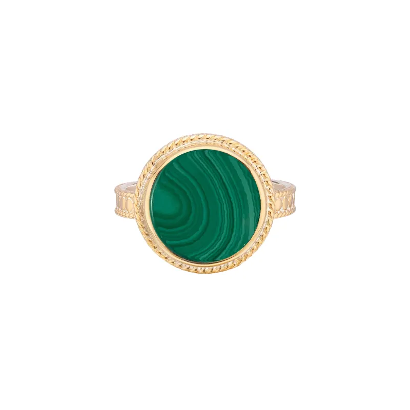 Malachite Ring sold by Anna Beck