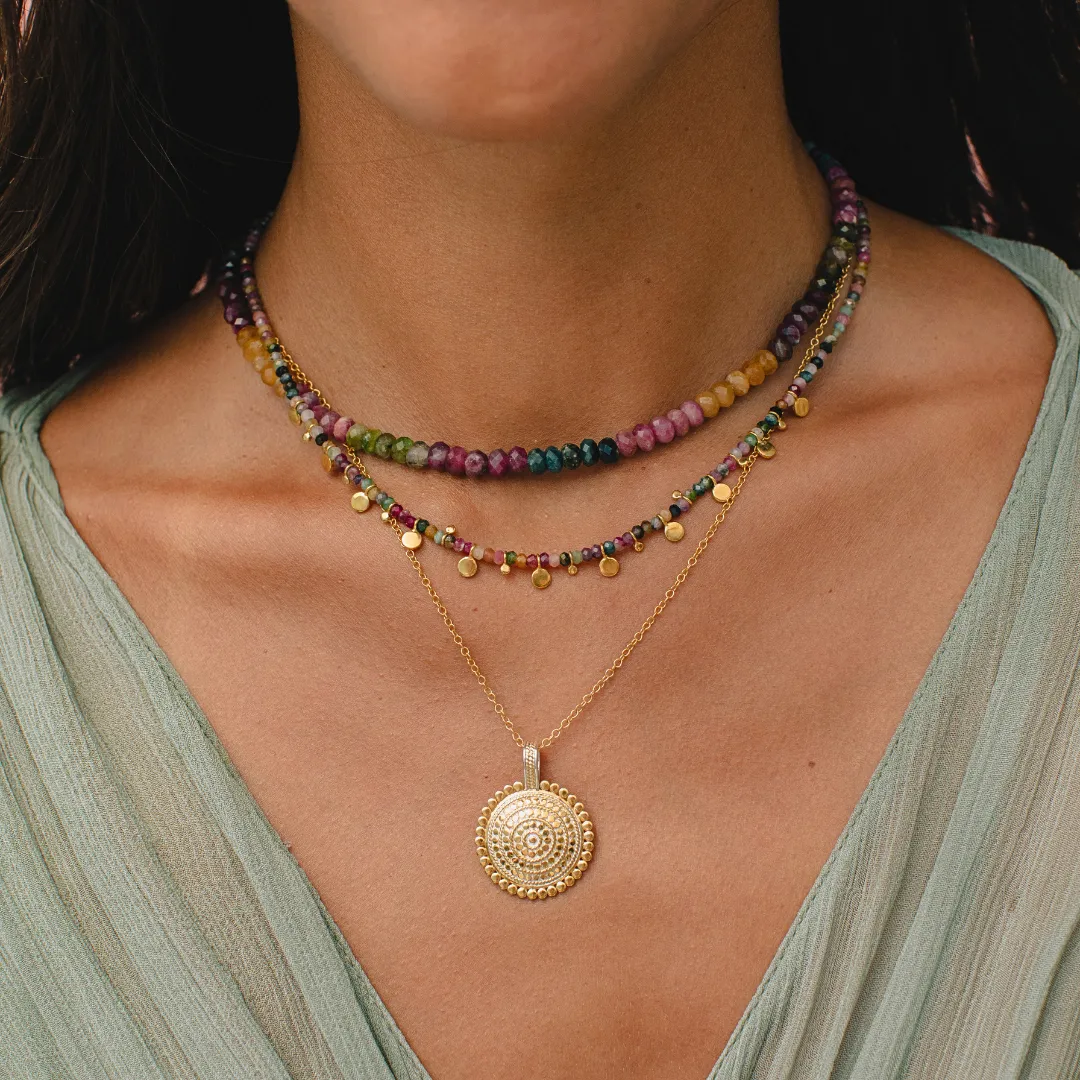 Jaipur Necklace – Ombre sold by Anna Beck product image thumbnail 4