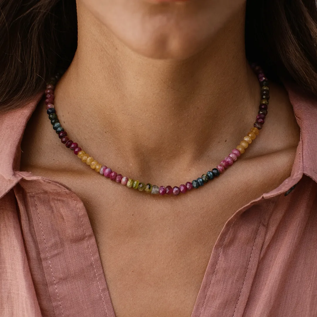 Jaipur Necklace – Ombre sold by Anna Beck product image thumbnail 2