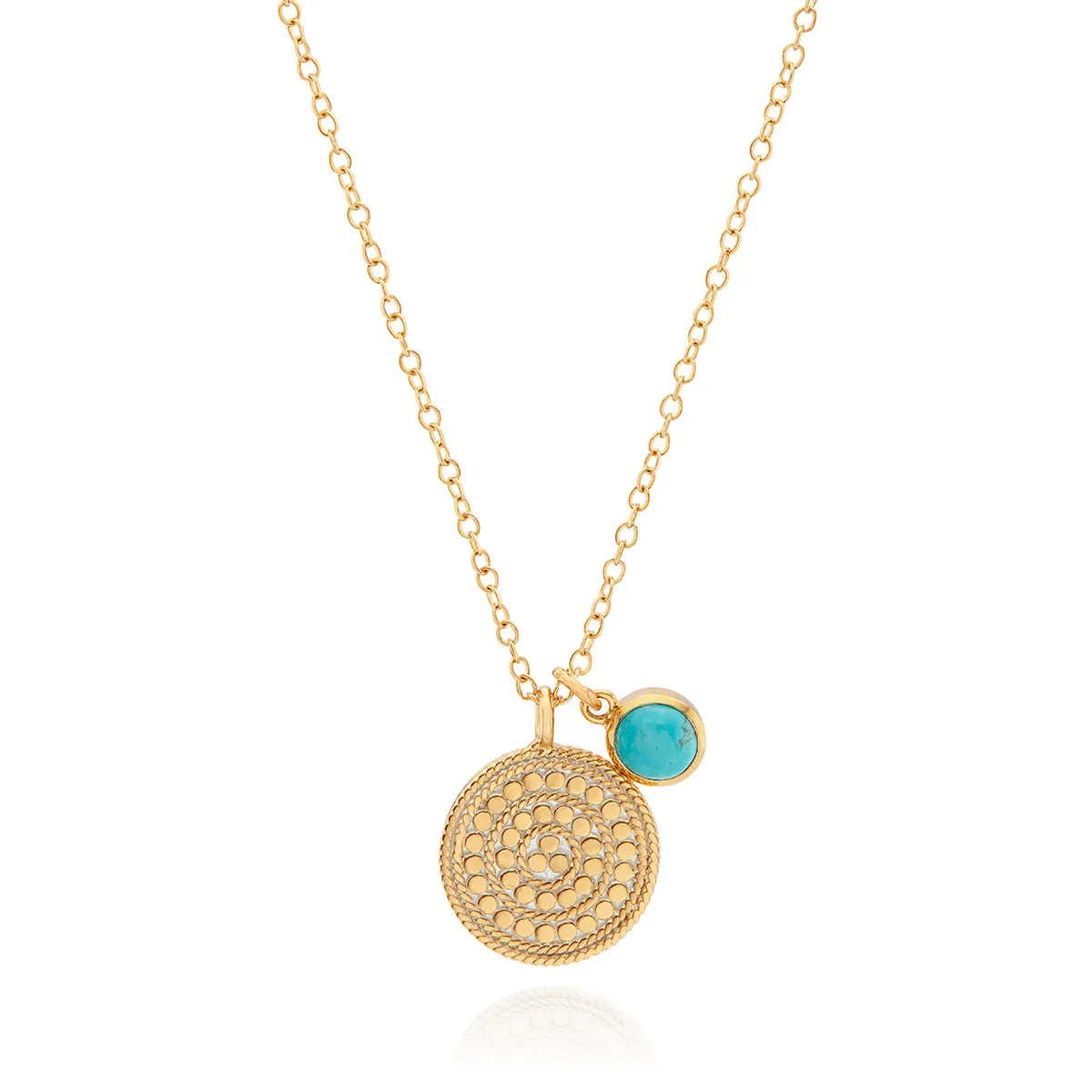 Circle of Life Pendant Necklace – Turquoise sold by Anna Beck