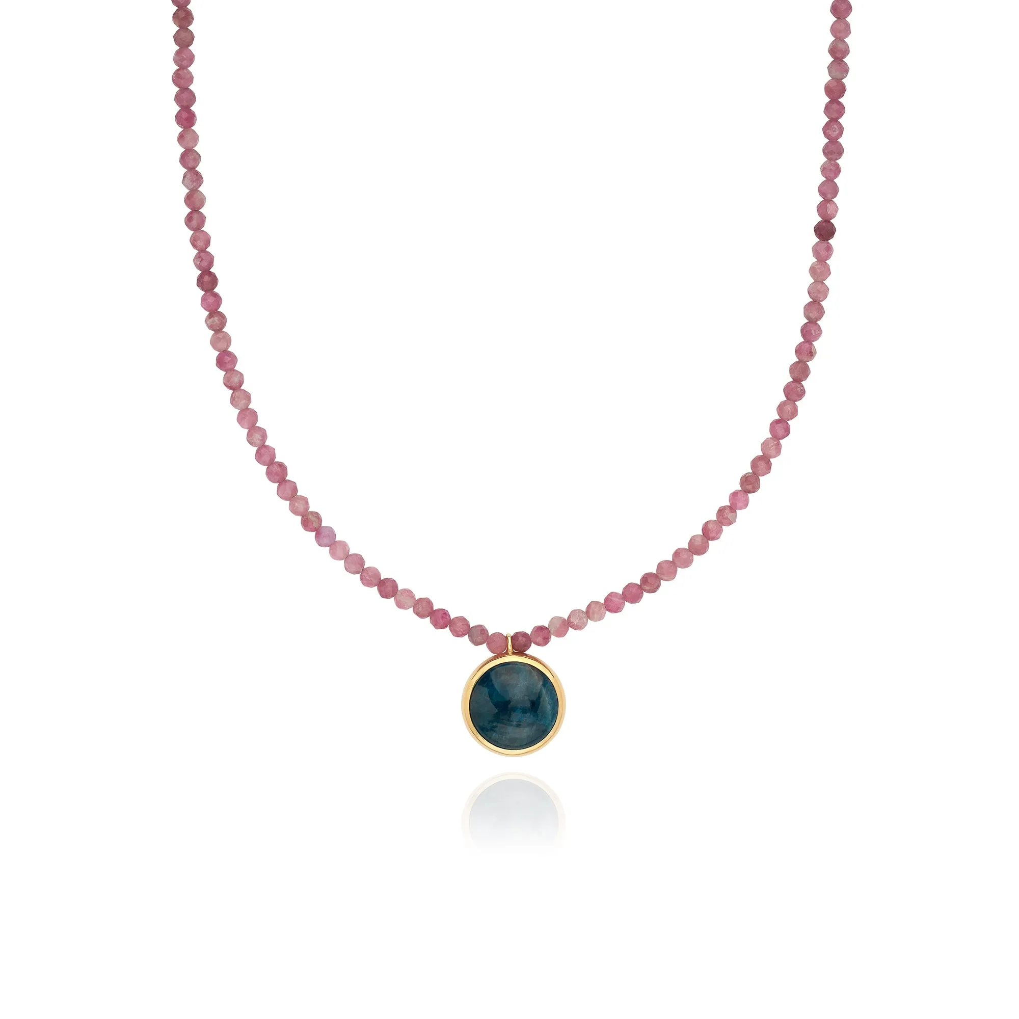 Namaste Necklace - Apatite sold by Anna Beck