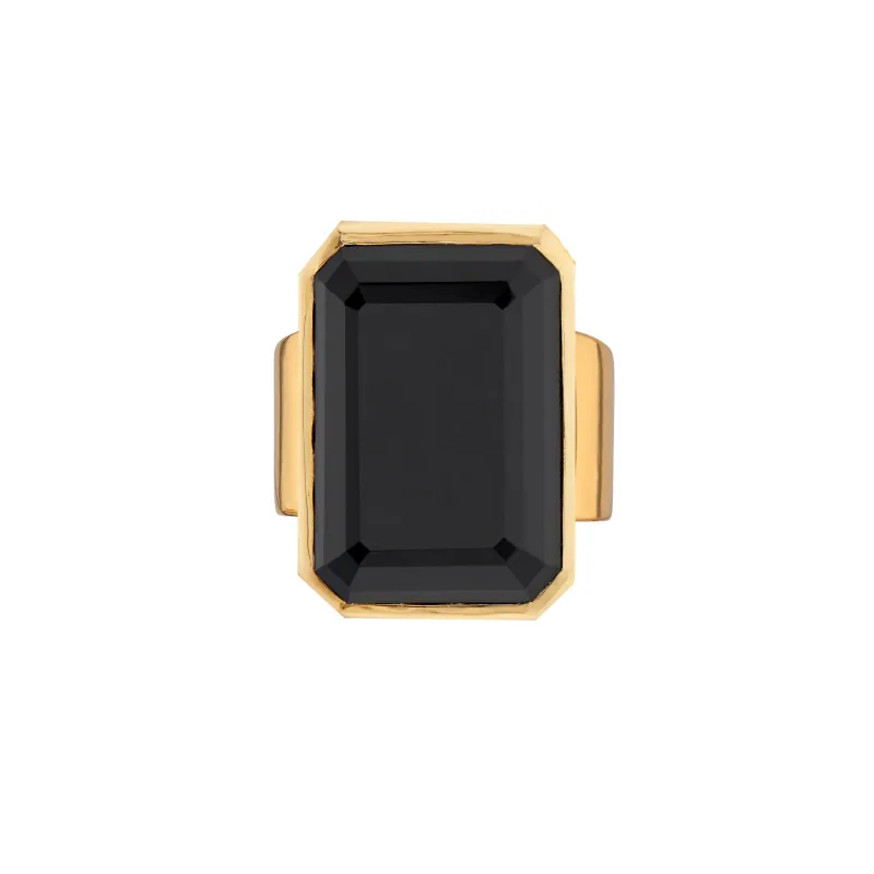 Black Onyx Cocktail Ring sold by Anna Beck