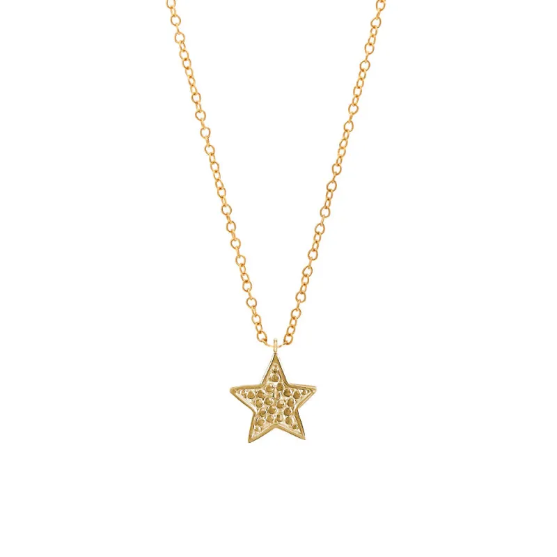Mini Star Chain Necklace made by Anna Beck