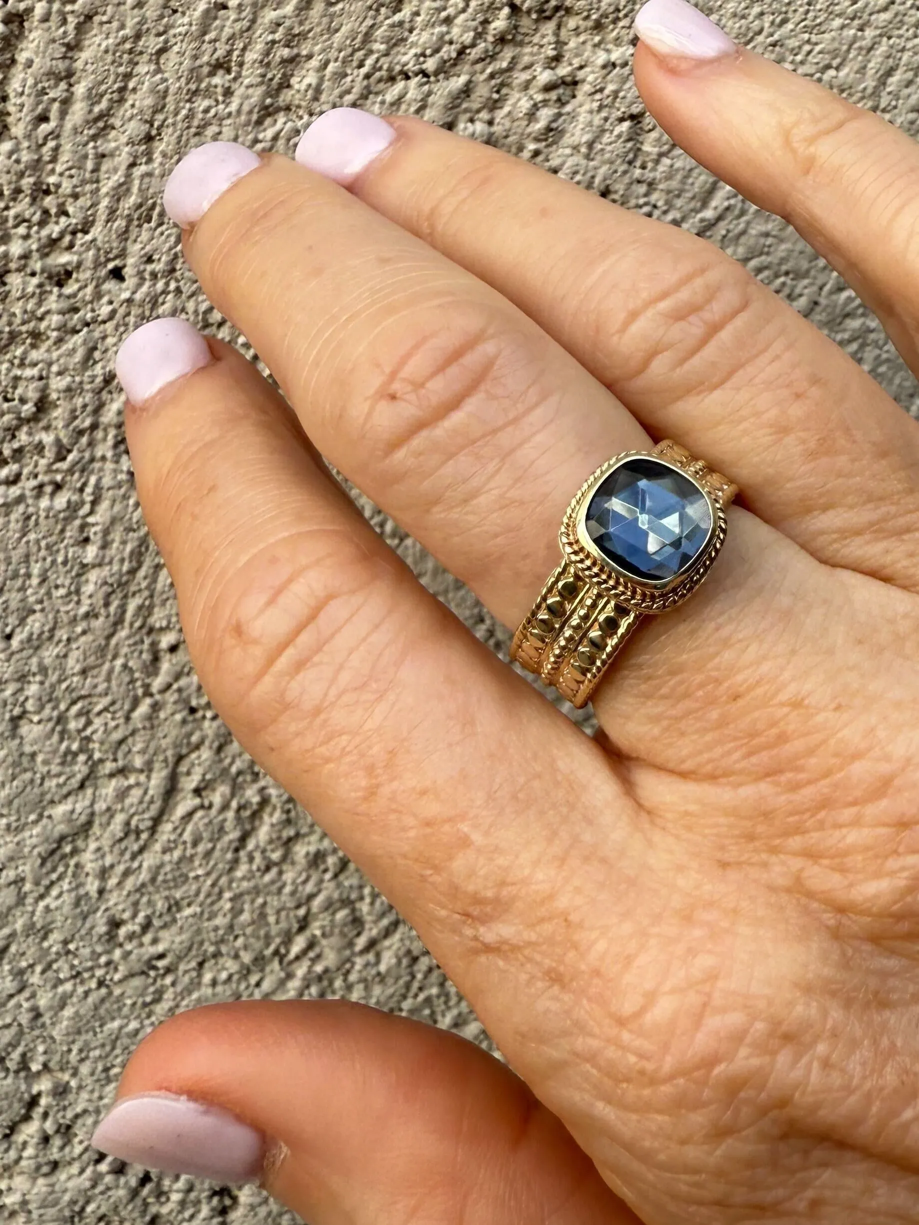 Cushion Stone RIng sold by Anna Beck product image thumbnail 2