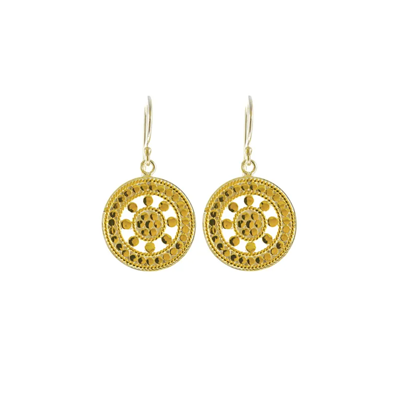 Open Dot Disc Earrings sold by Anna Beck