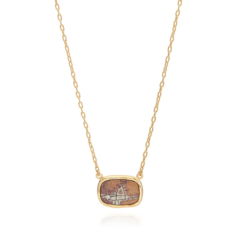 Sonora Jasper Cushion Necklace - AS IS - FINAL SALE sold by Anna Beck