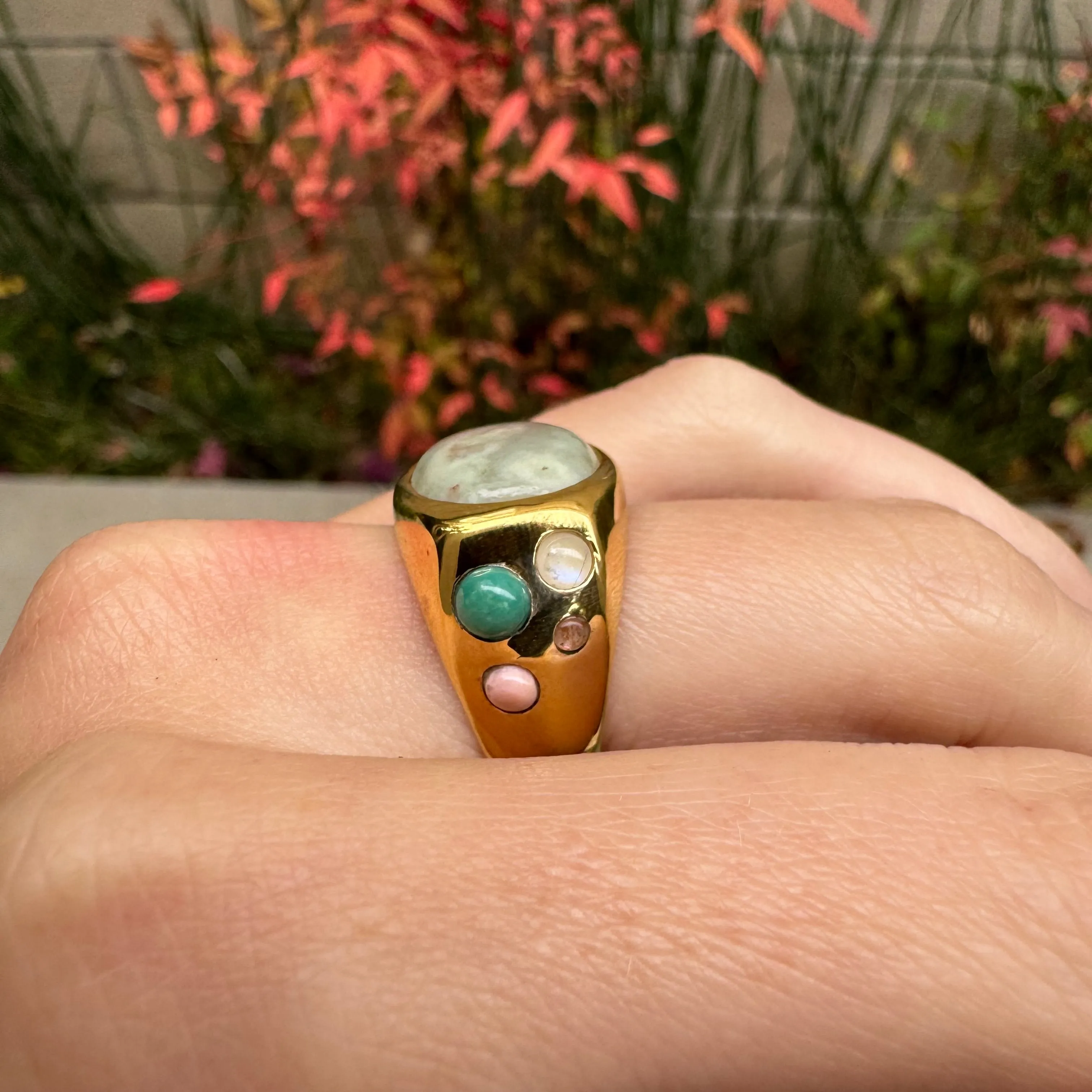 Aquaphrase Multi-Stone Dome Ring - AS IS - FINAL SALE sold by Anna Beck product image thumbnail 2