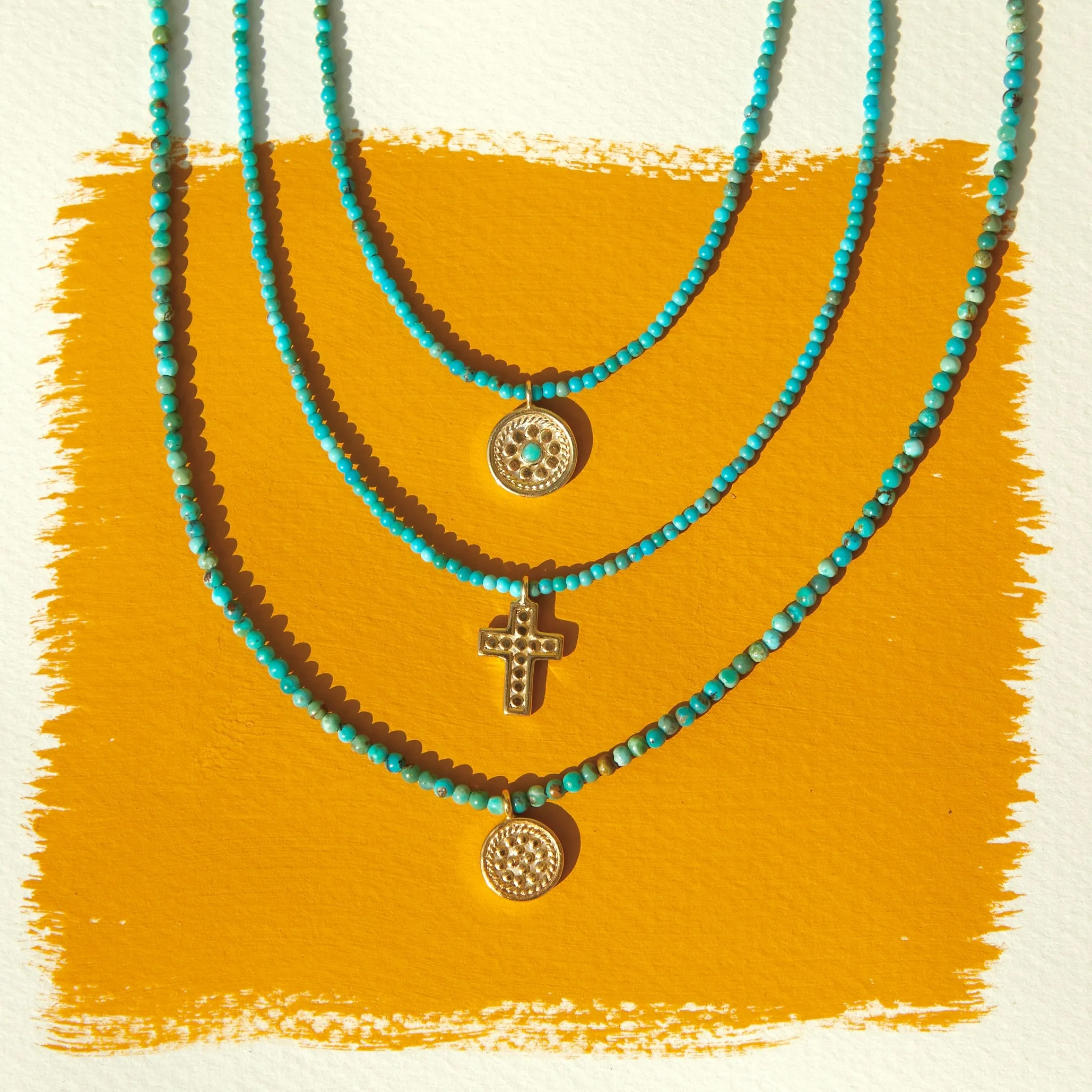 Sol Beaded Necklace sold by Anna Beck product image thumbnail 3