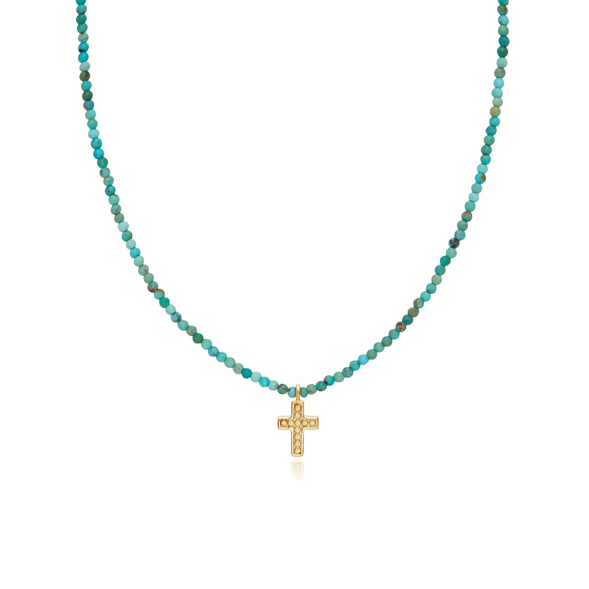 Turquesa Cross Necklace sold by Anna Beck
