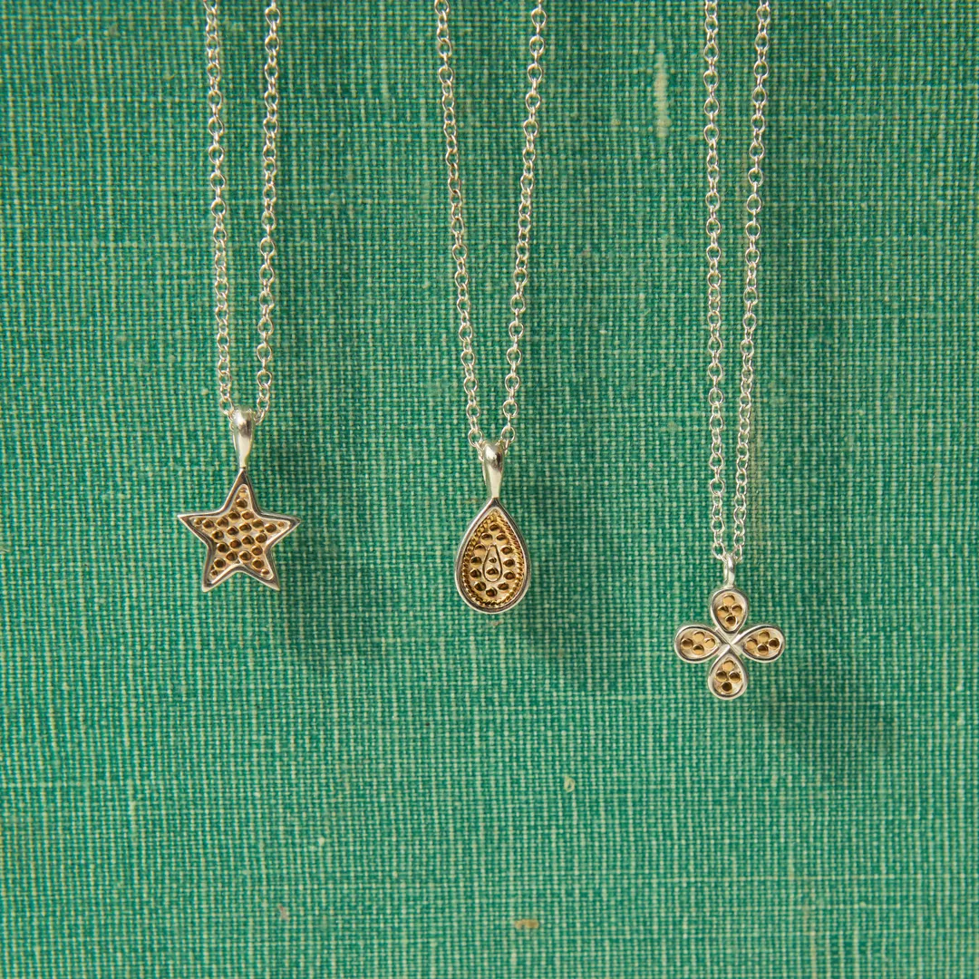 Mini Drop Necklace – Reversible sold by Anna Beck product image thumbnail 3