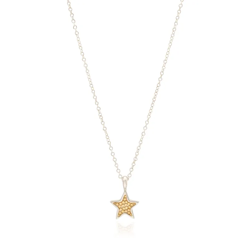 Mini Star Necklace – Reversible made by Anna Beck