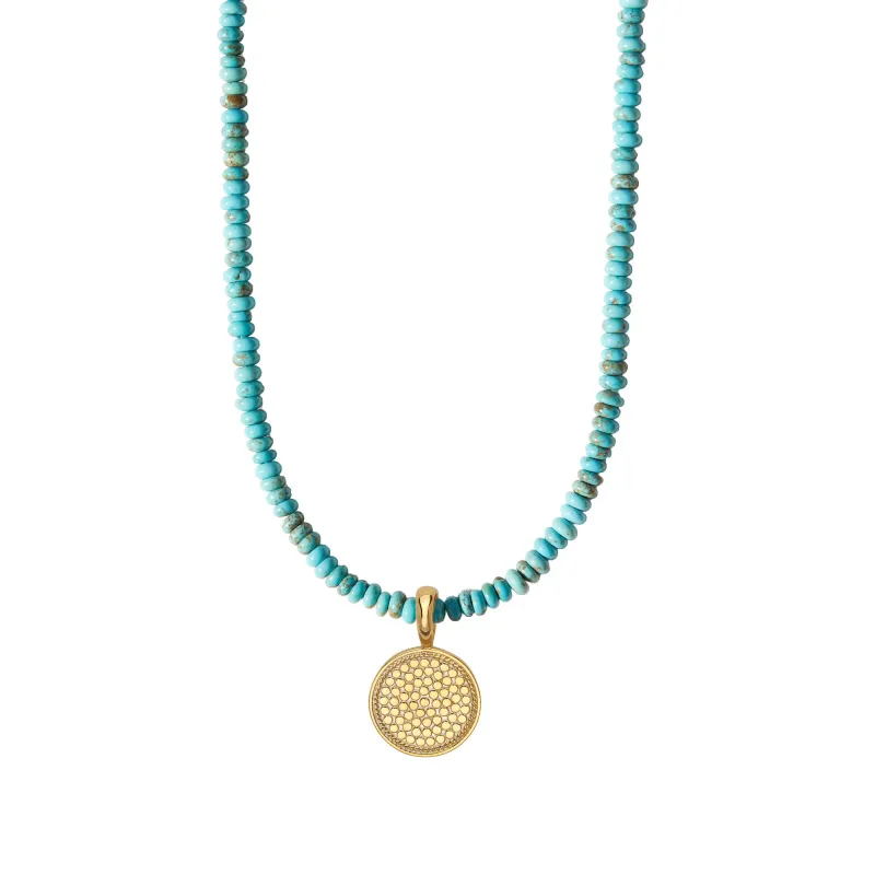 Turquoise Removable Pendant Necklace sold by Anna Beck