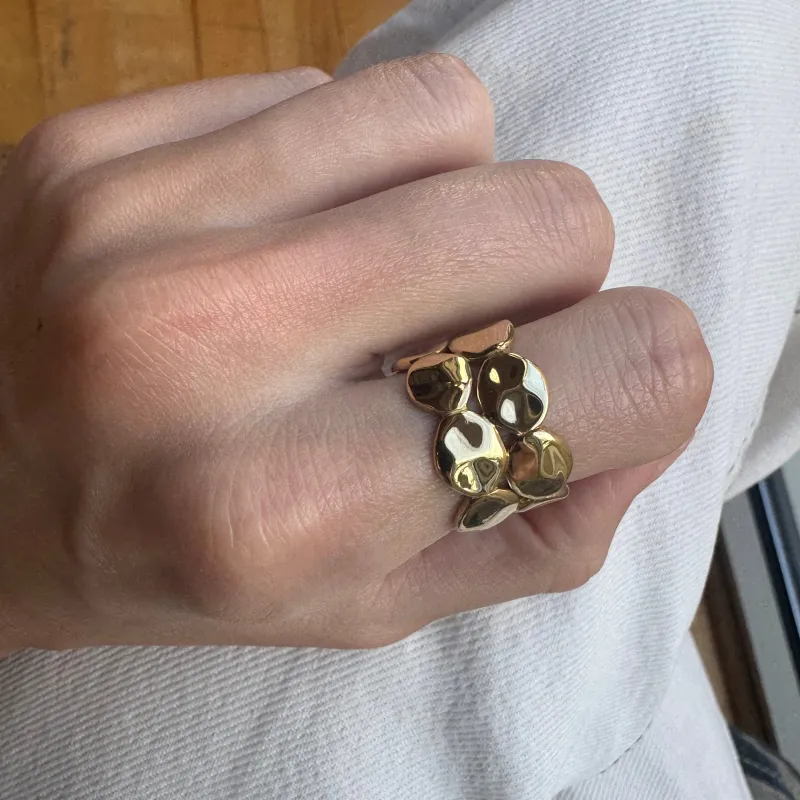 Double Wavy RIng - AS IS - FINAL SALE made by Anna Beck