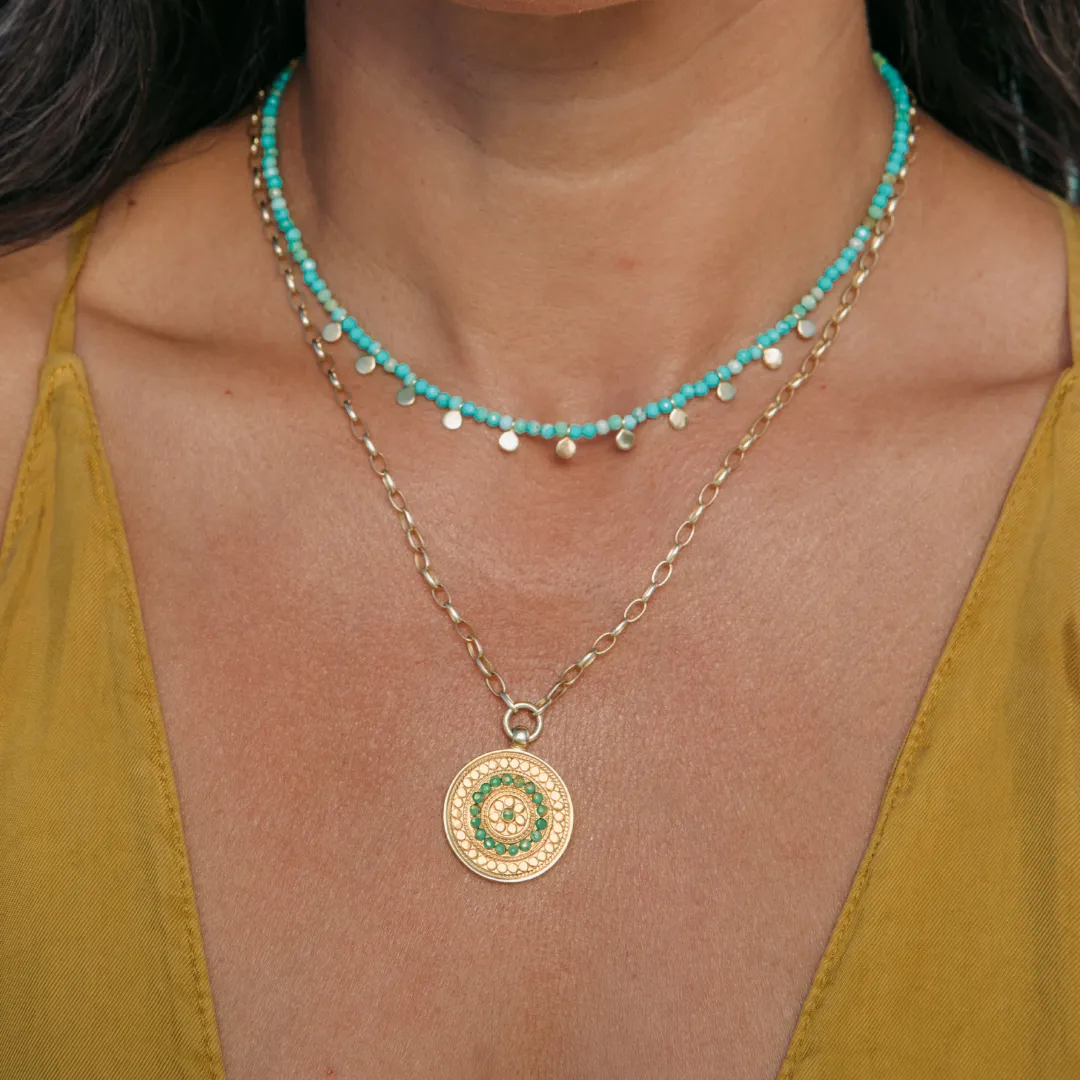 Flora Medallion Necklace sold by Anna Beck product image thumbnail 2