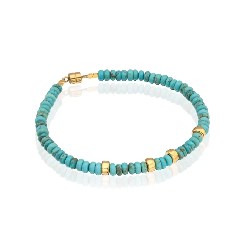 Turquesa Beaded Bracelet made by Anna Beck