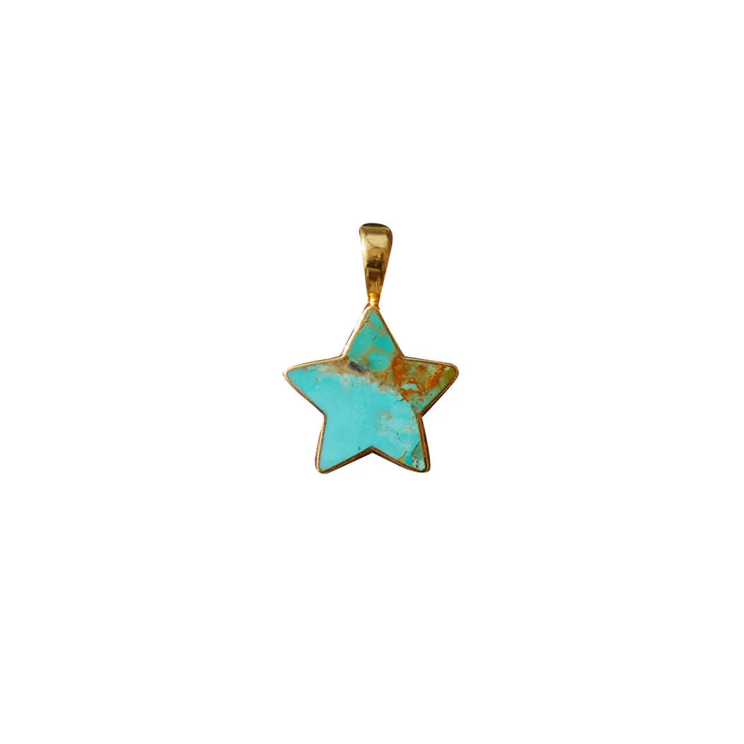 Turquoise Star Charm - Medium sold by Anna Beck product image thumbnail 5