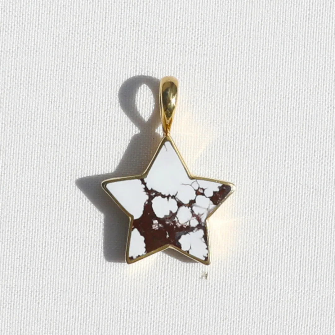 White Buffalo Star Charm - Large sold by Anna Beck