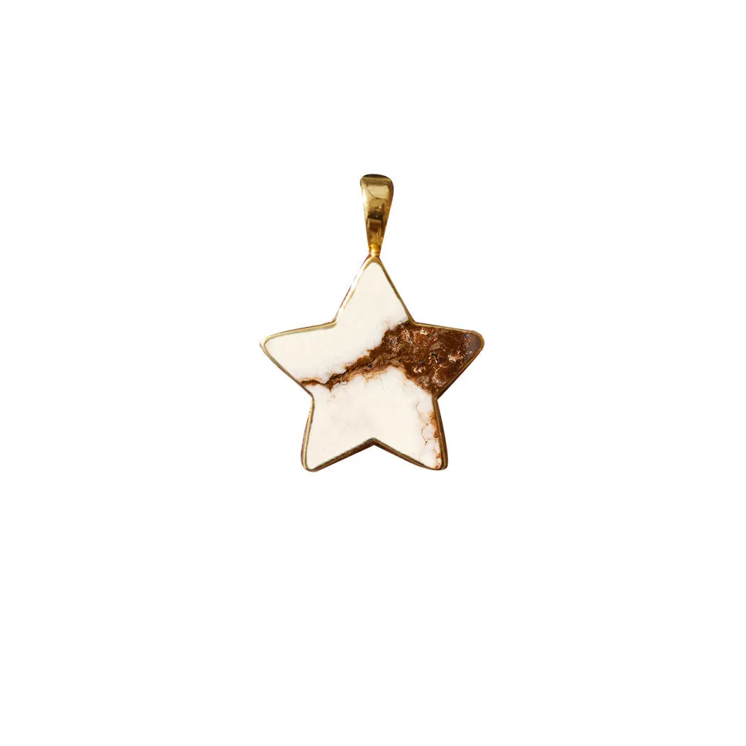 White Buffalo Star Charm - Large sold by Anna Beck product image thumbnail 4