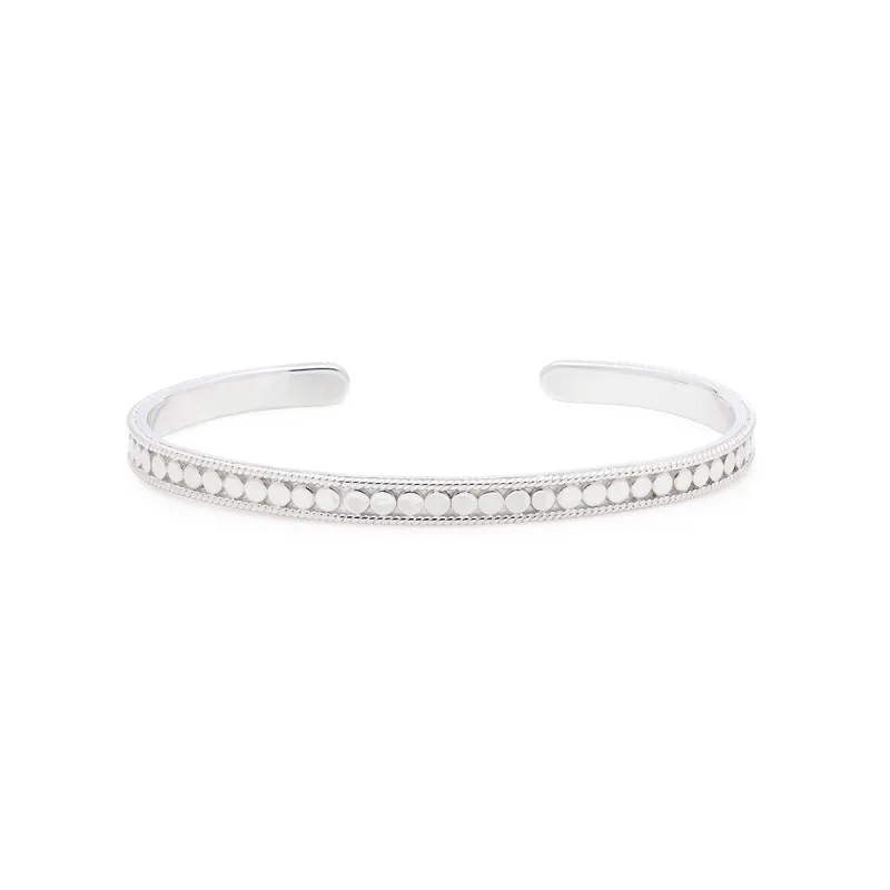 Classic Stacking Cuff - Silver sold by Anna Beck