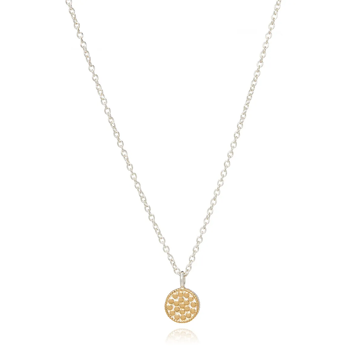 Engravable Mini Circle Necklace sold by Anna Beck product image thumbnail 3