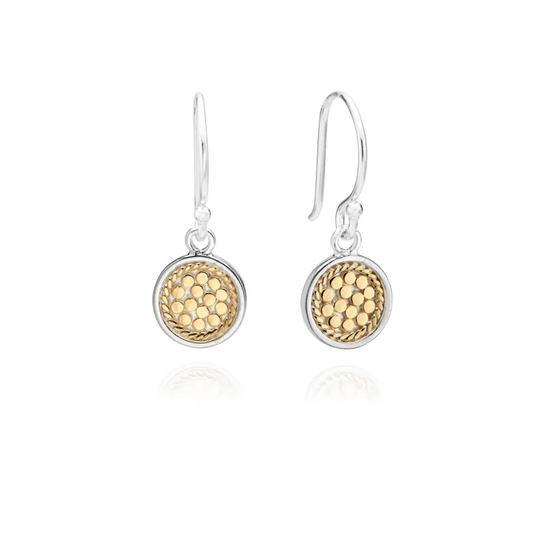 Classic Small Drop Disc Earrings sold by Anna Beck