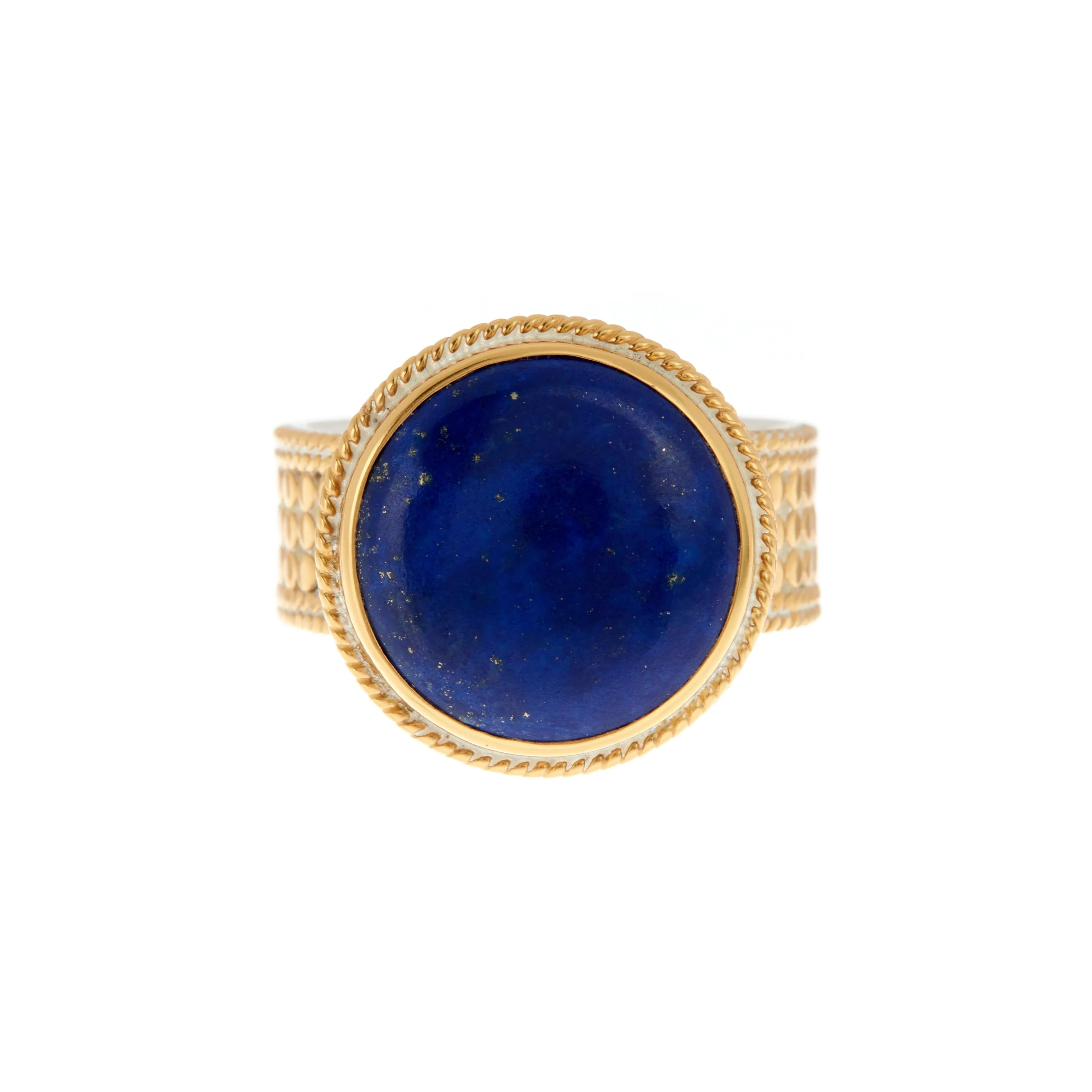 Large Lapis Cocktail Ring sold by Anna Beck