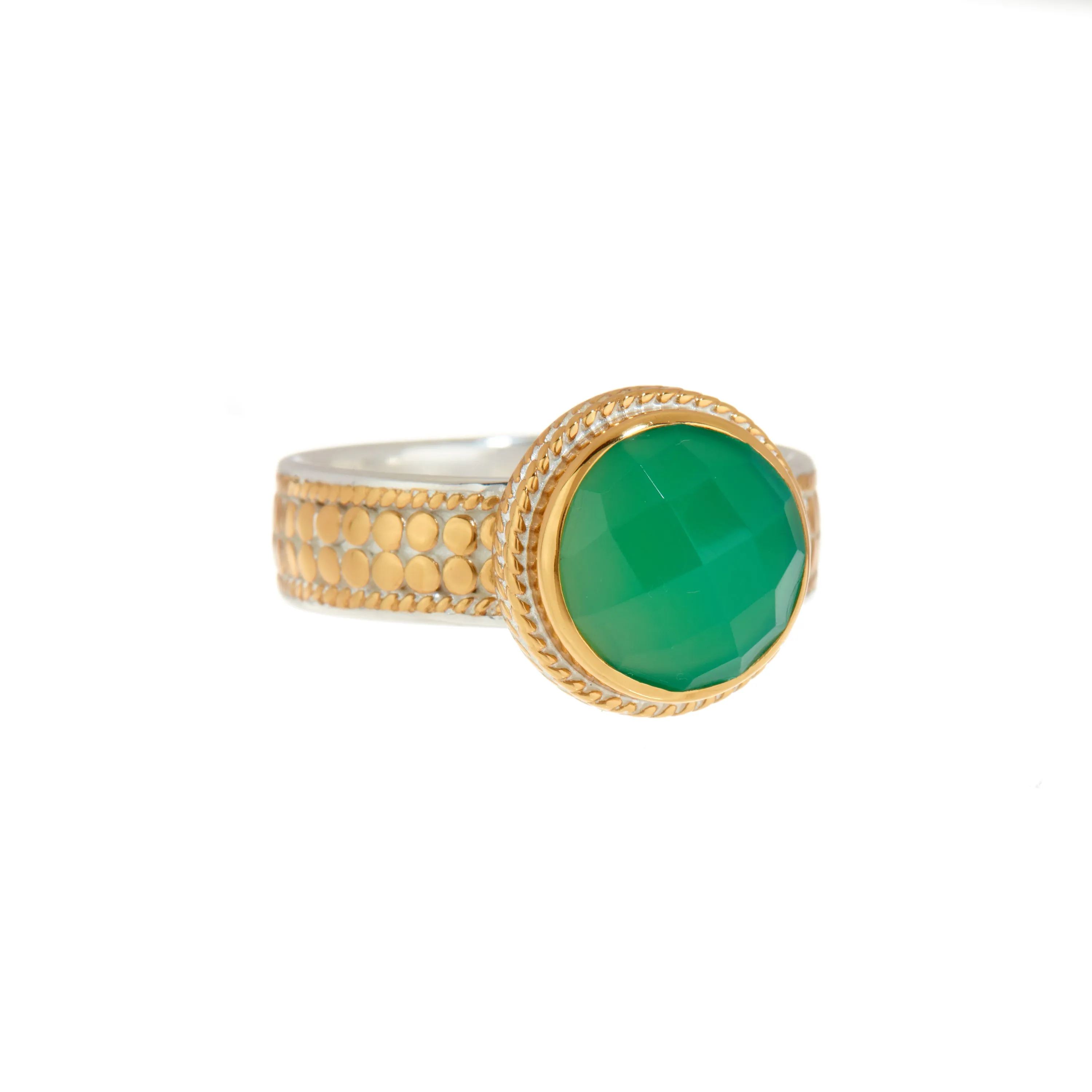 Green Chrysoprase Cocktail Ring sold by Anna Beck product image thumbnail 3