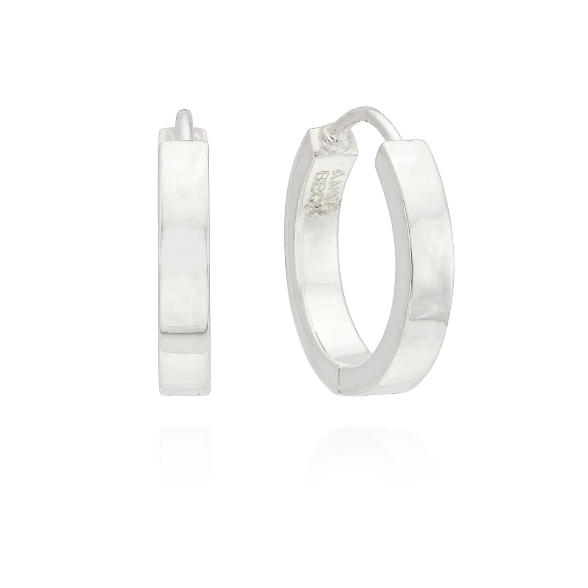 Classic Small Hinge Reversible Hoop Earrings sold by Anna Beck product image thumbnail 3