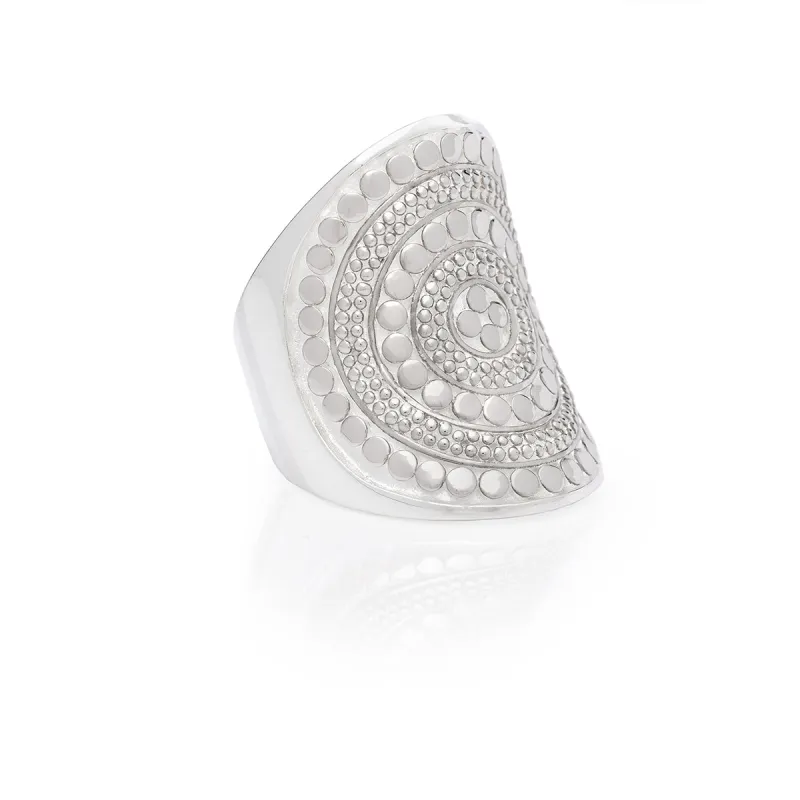 Classic Saddle Ring - Silver sold by Anna Beck