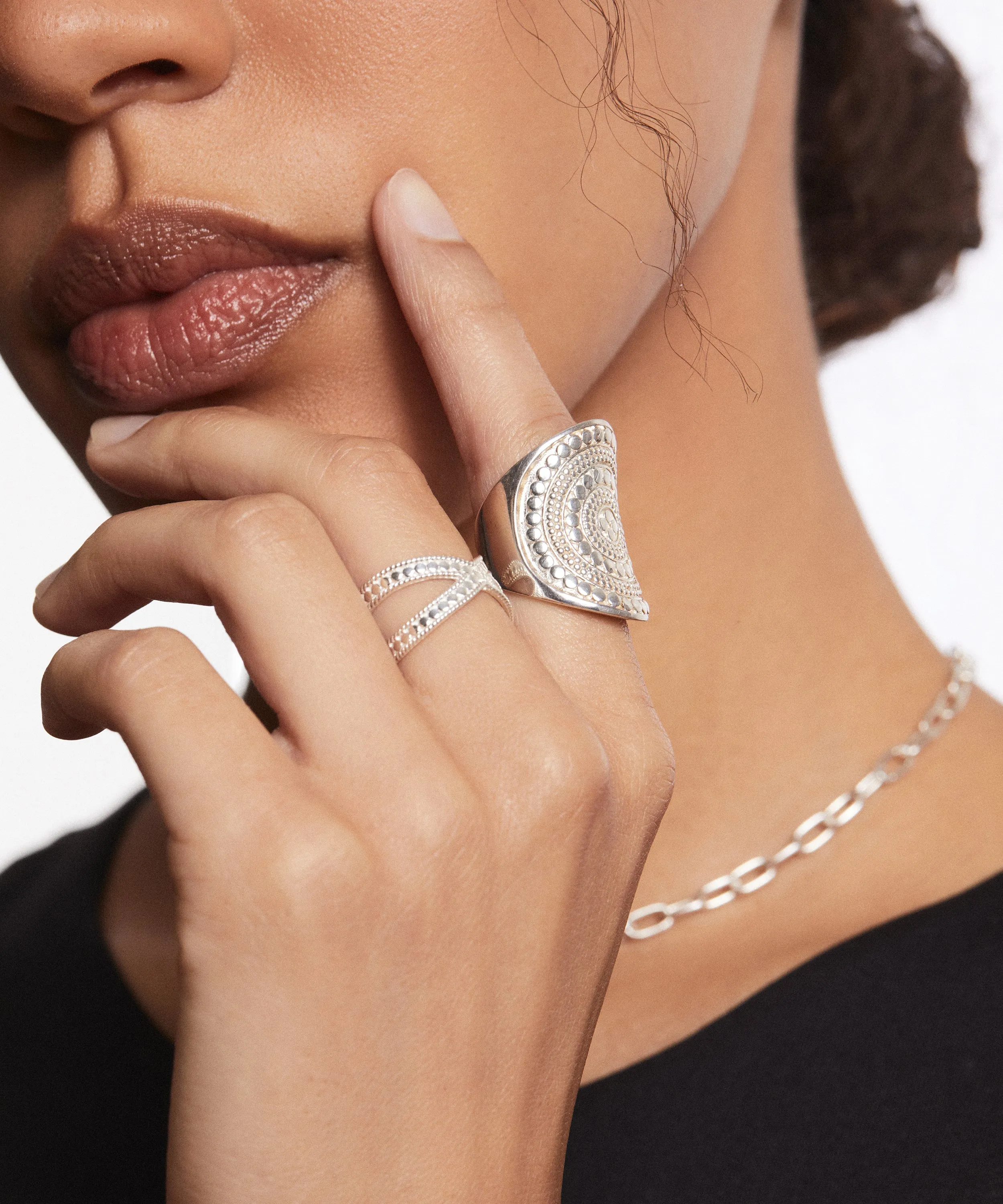 Classic Saddle Ring - Silver sold by Anna Beck product image thumbnail 3