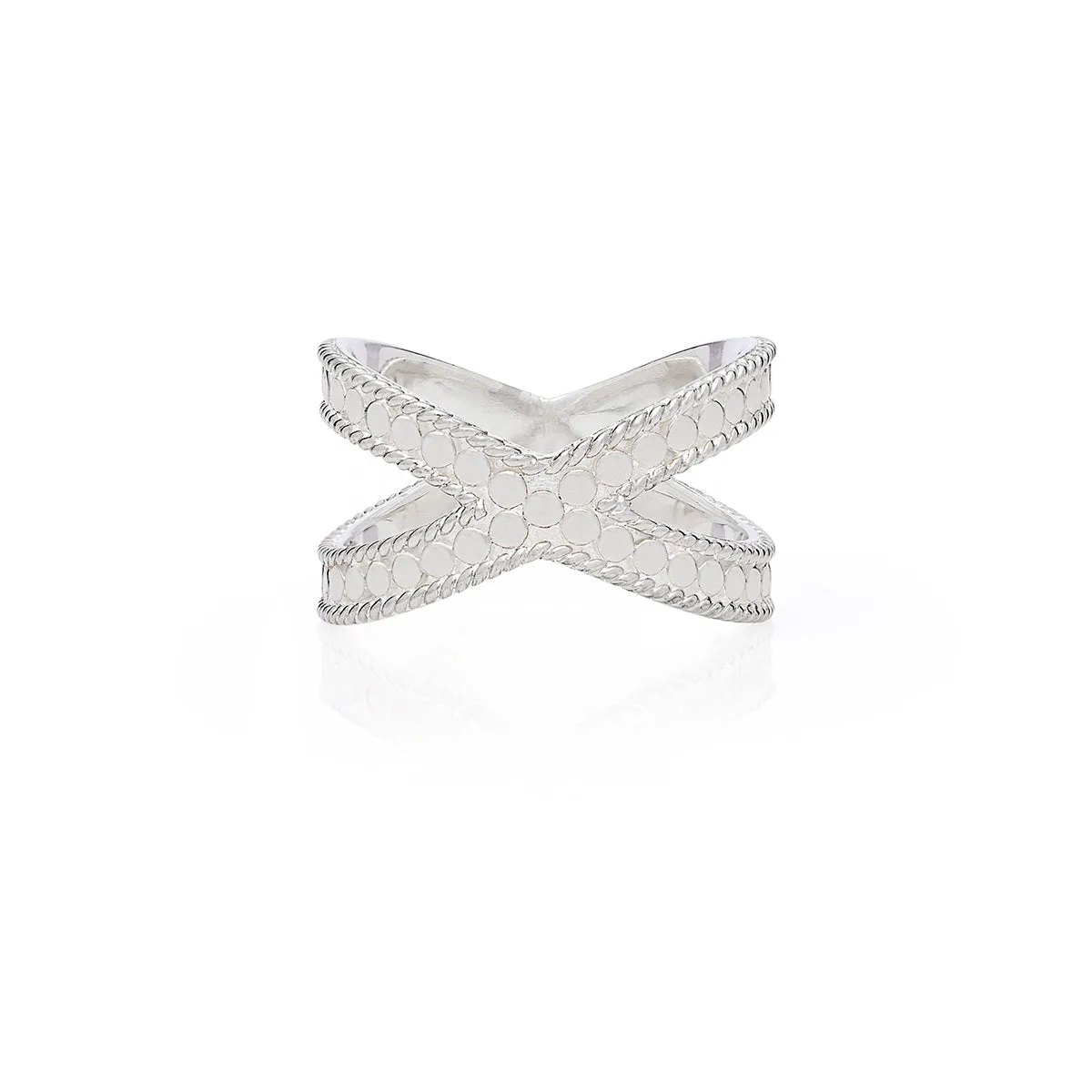 Classic Cross Ring - Silver sold by Anna Beck