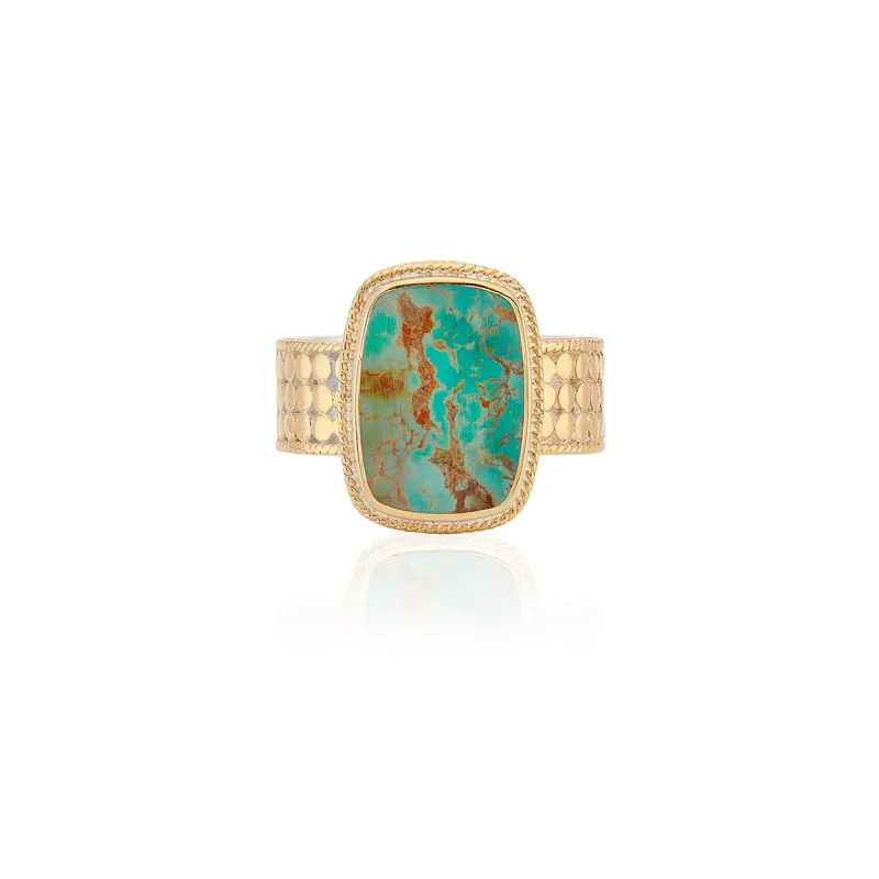 Turquesa Cushion Ring sold by Anna Beck