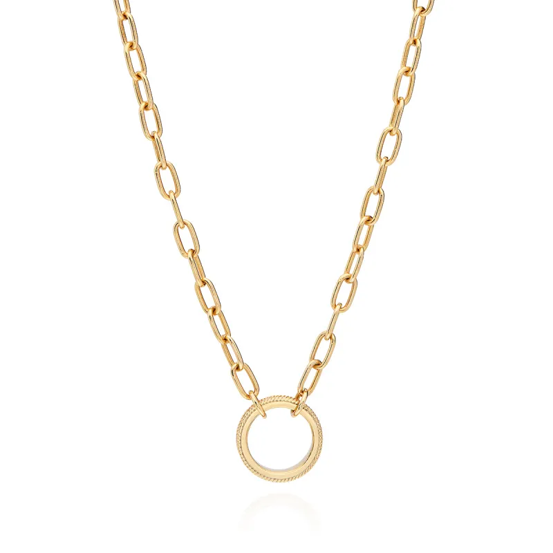 Open Chain Necklace - Gold sold by Anna Beck