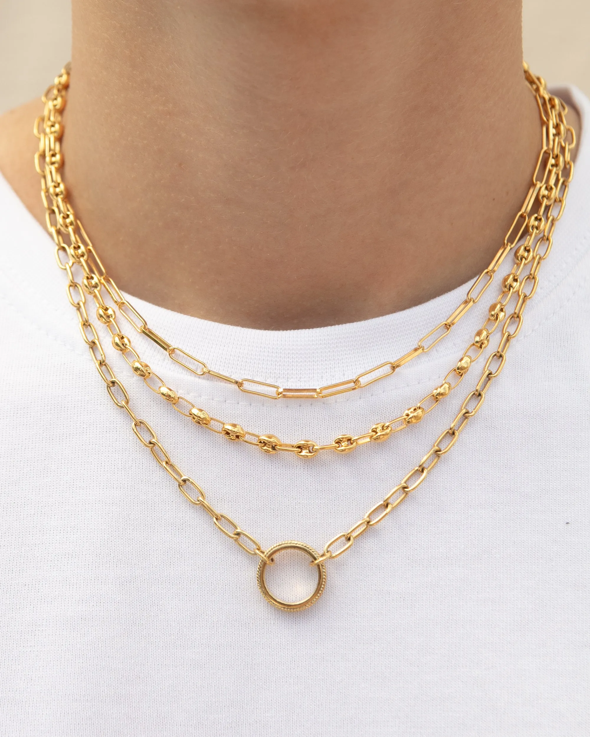 Open Chain Necklace - Gold sold by Anna Beck product image thumbnail 3